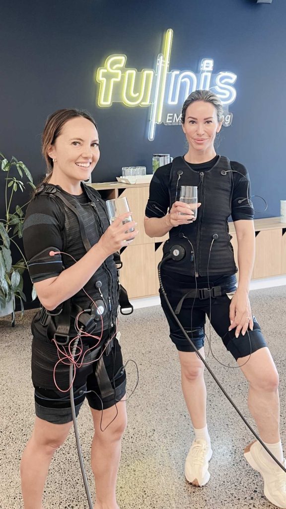 women after ems training